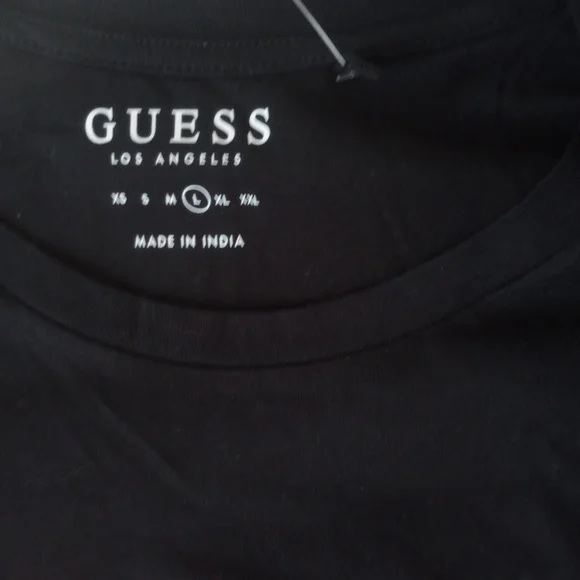 GUESS, black TShirts,size: large , long sleeve - Picture 5 of 8
